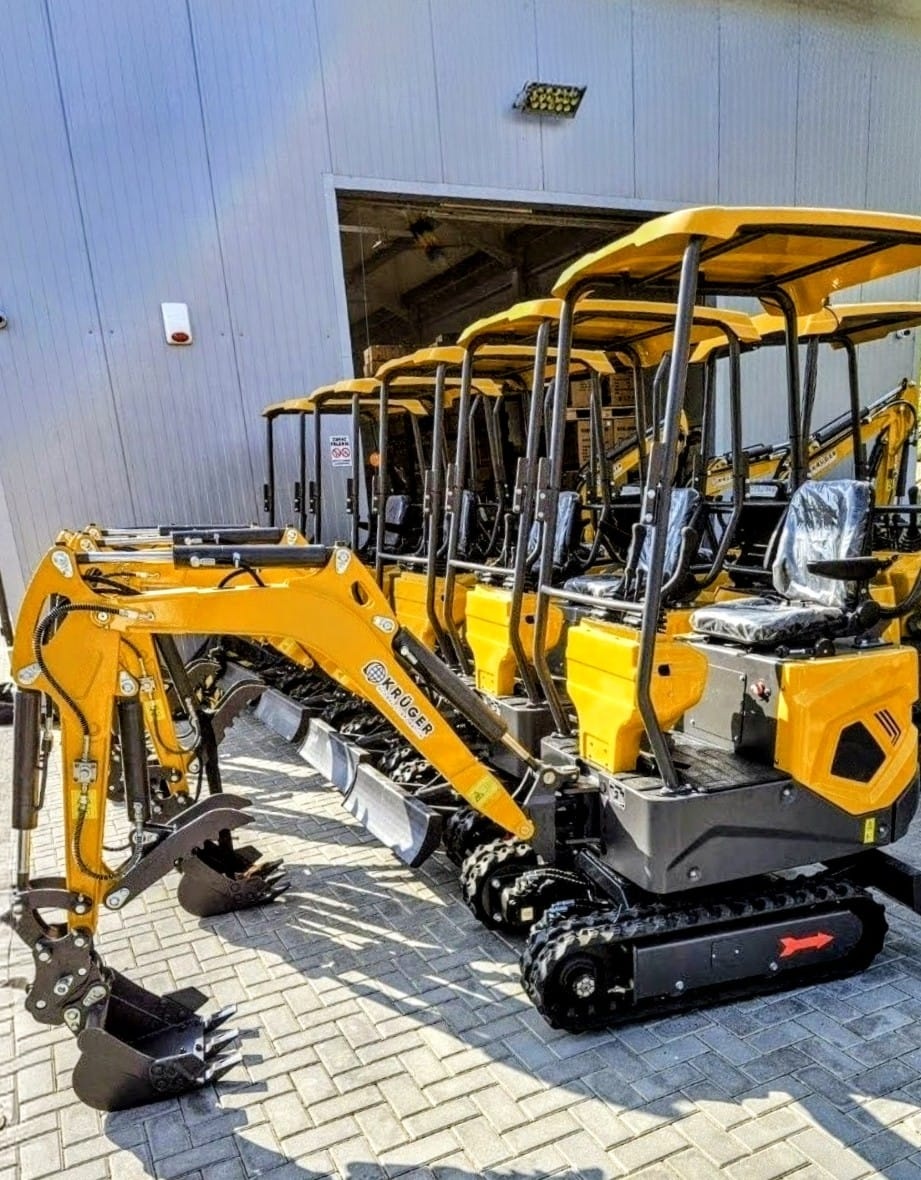 Minibager KRÜGER JKW-12 (1200 kg) – Nový Model, Silný Koop – - 4