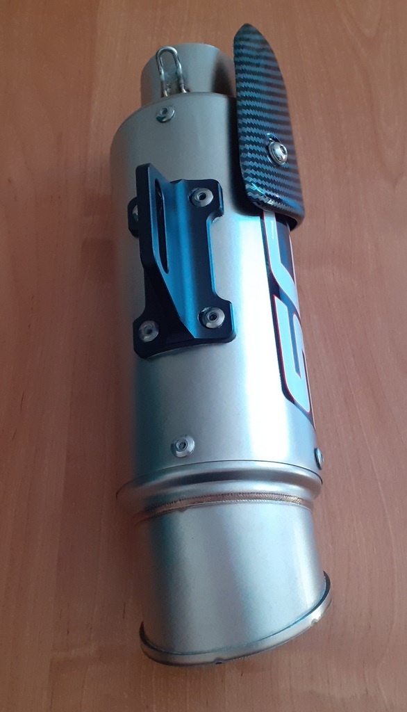 ✅Na predaj športový, ladený, Nový, nerezový výfuk na motorku - 4