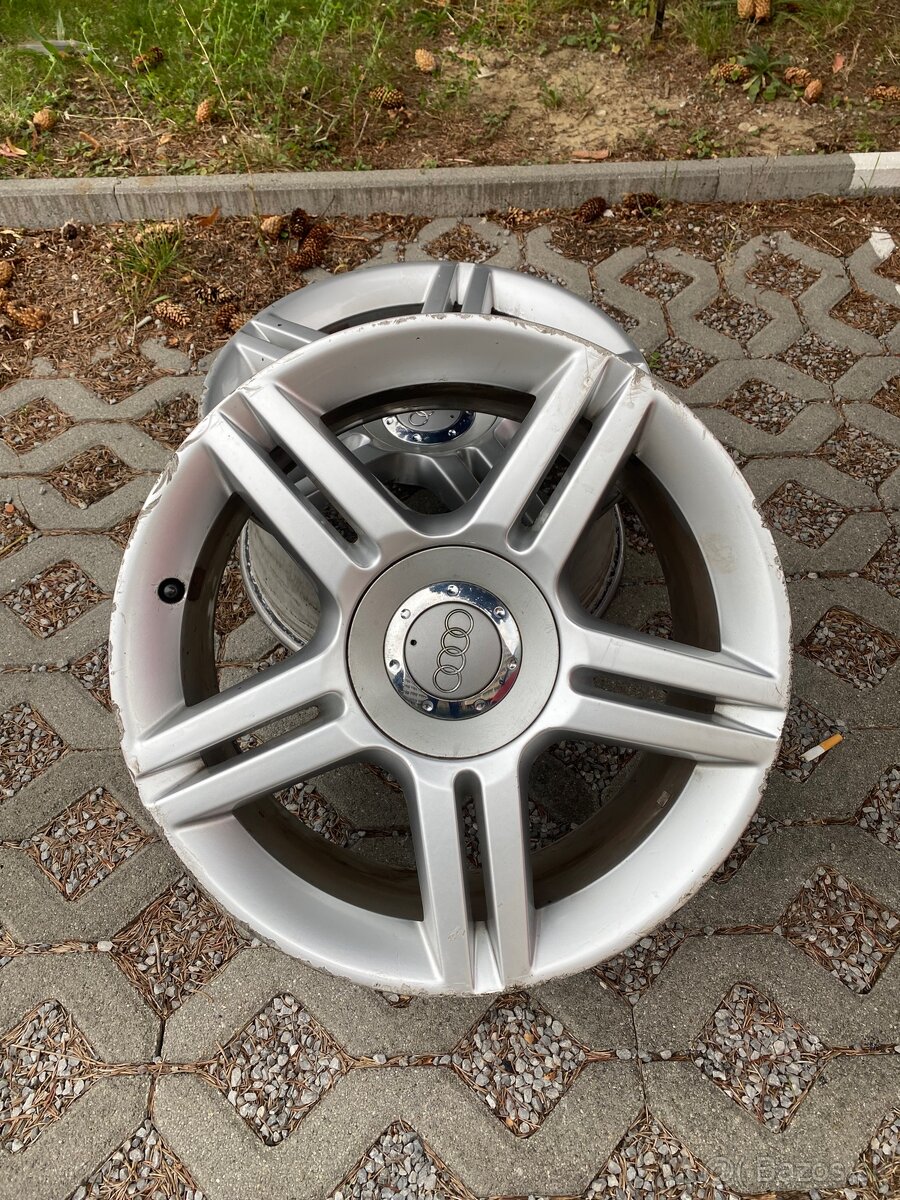 Hliníkové disky Audi R17 originál - 4