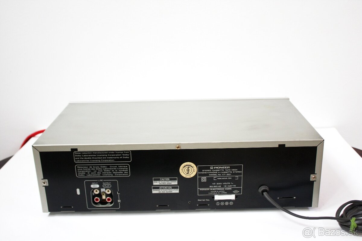 predám PIONEER KAZ. DECK CT-301 - 4