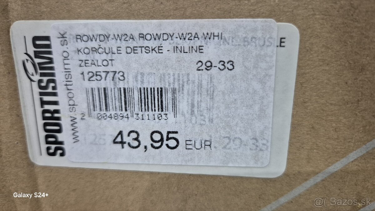 Predam detske kolieskove korcule + chranice - 4