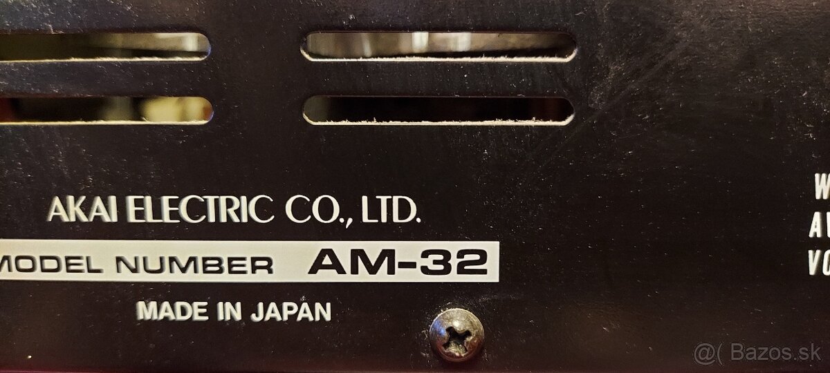 Predám zosilovače Sony a Akai - 4