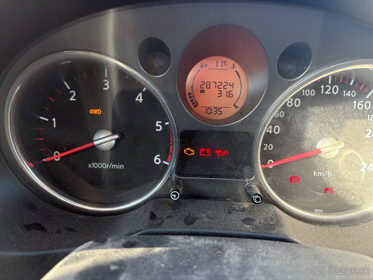 Predám X-trail KLEPE MOTOR - 4