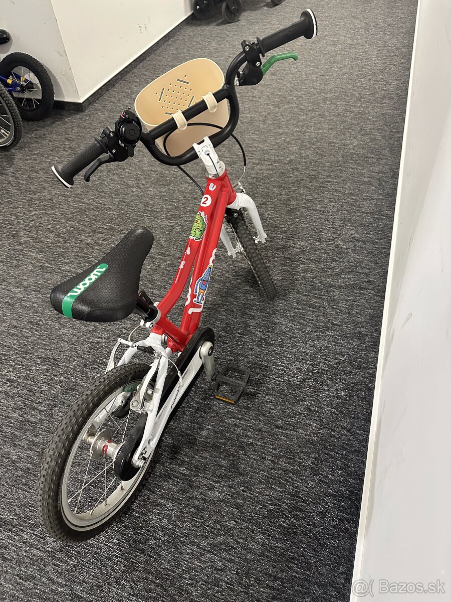 Woom 2 14'' cerveny detsky bicykel - 4
