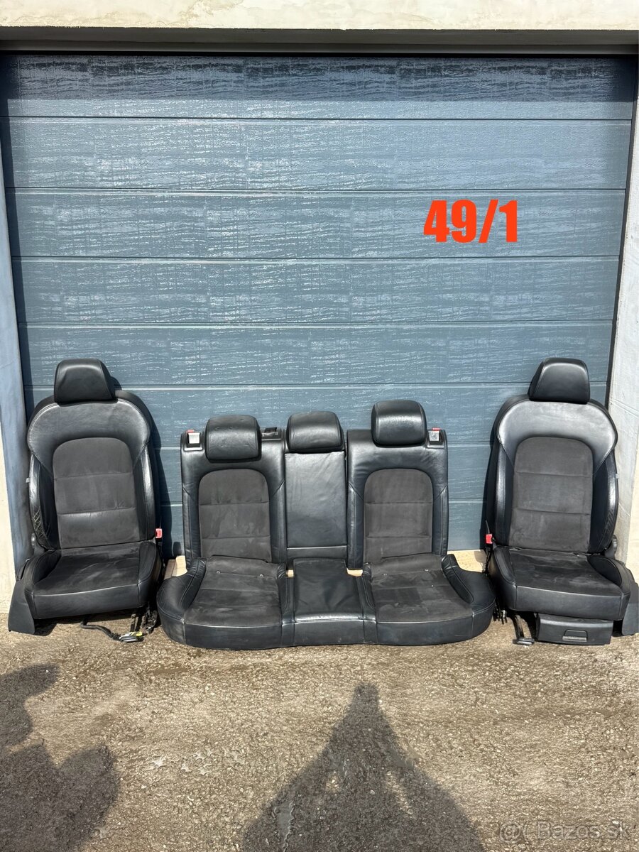 Predám sedadla Škoda Superb 2 Sedan kombi kožené látkové atd - 4