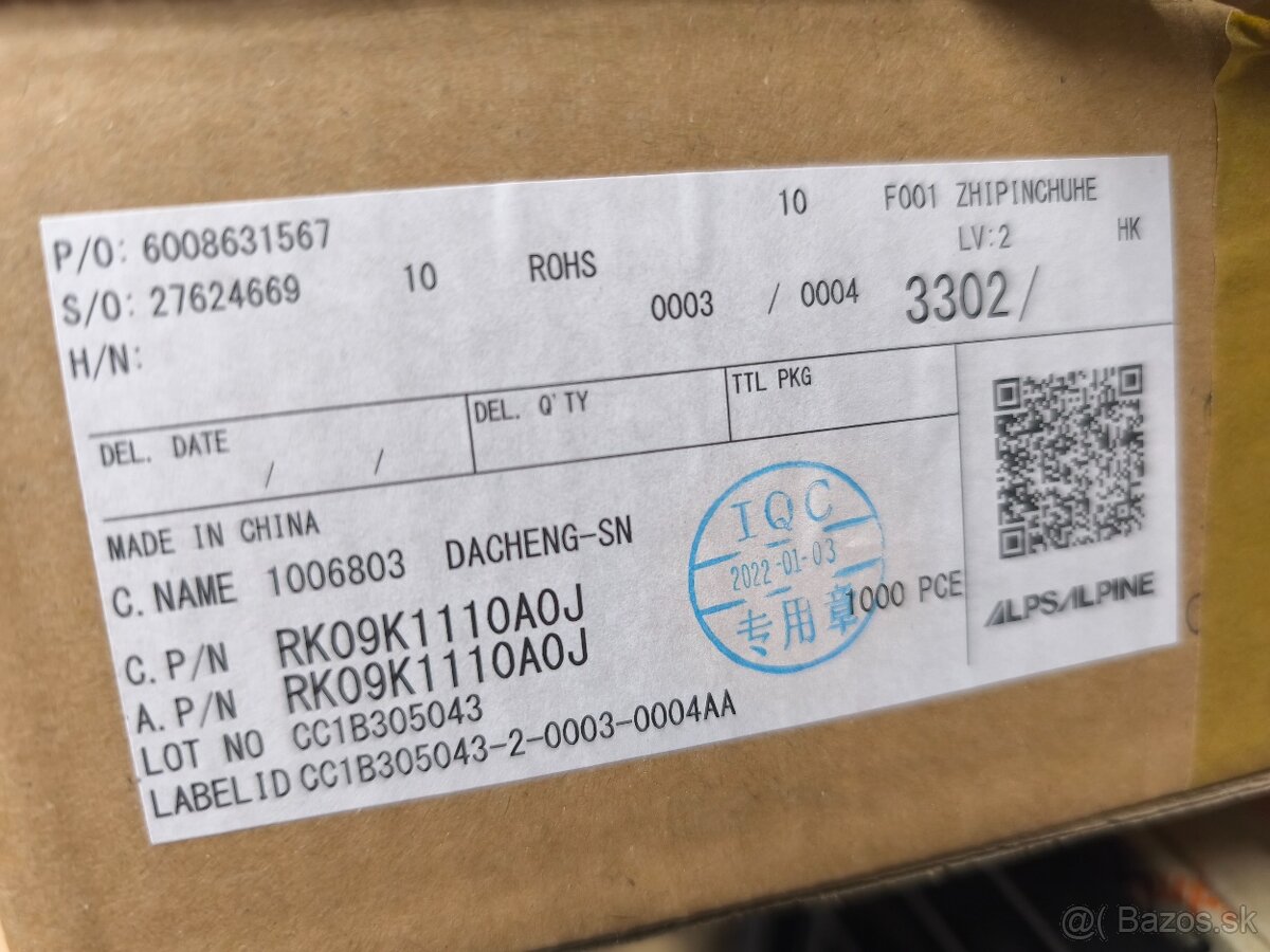 Potenciometer ALPS ALPINE - 4