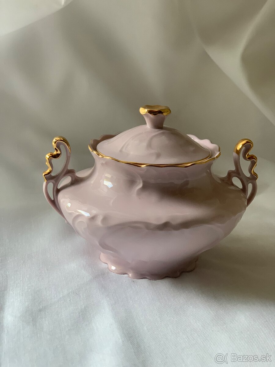 Ružový porcelán H&C - 4