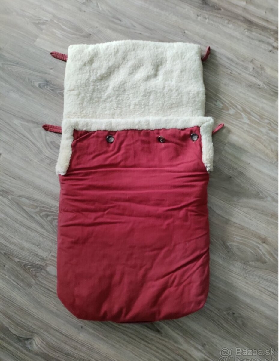 Fusak Brendon s rukávnikom, fusak z ovčieho runa - 4