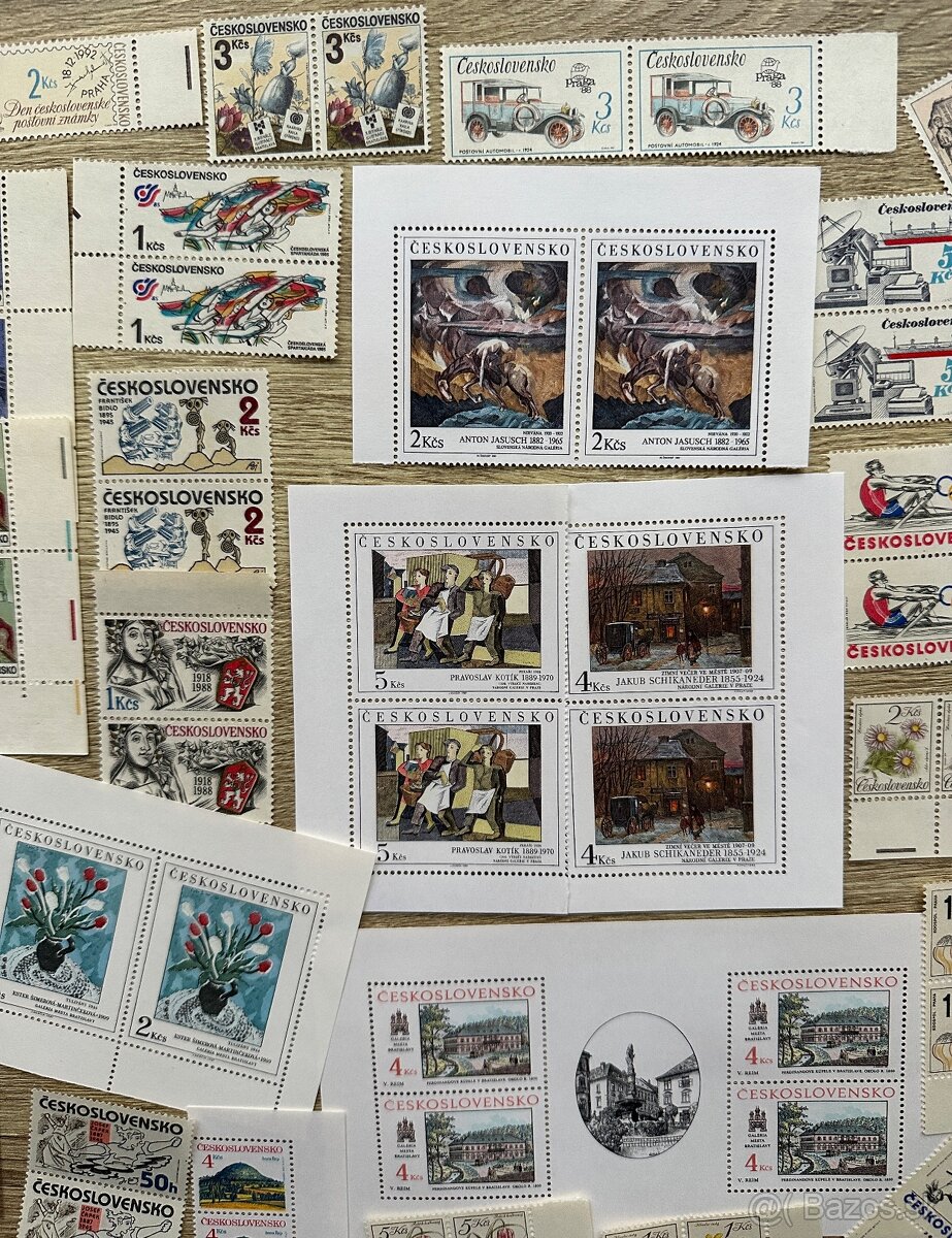 Známky Československé mix c.2 za 13eur - 4