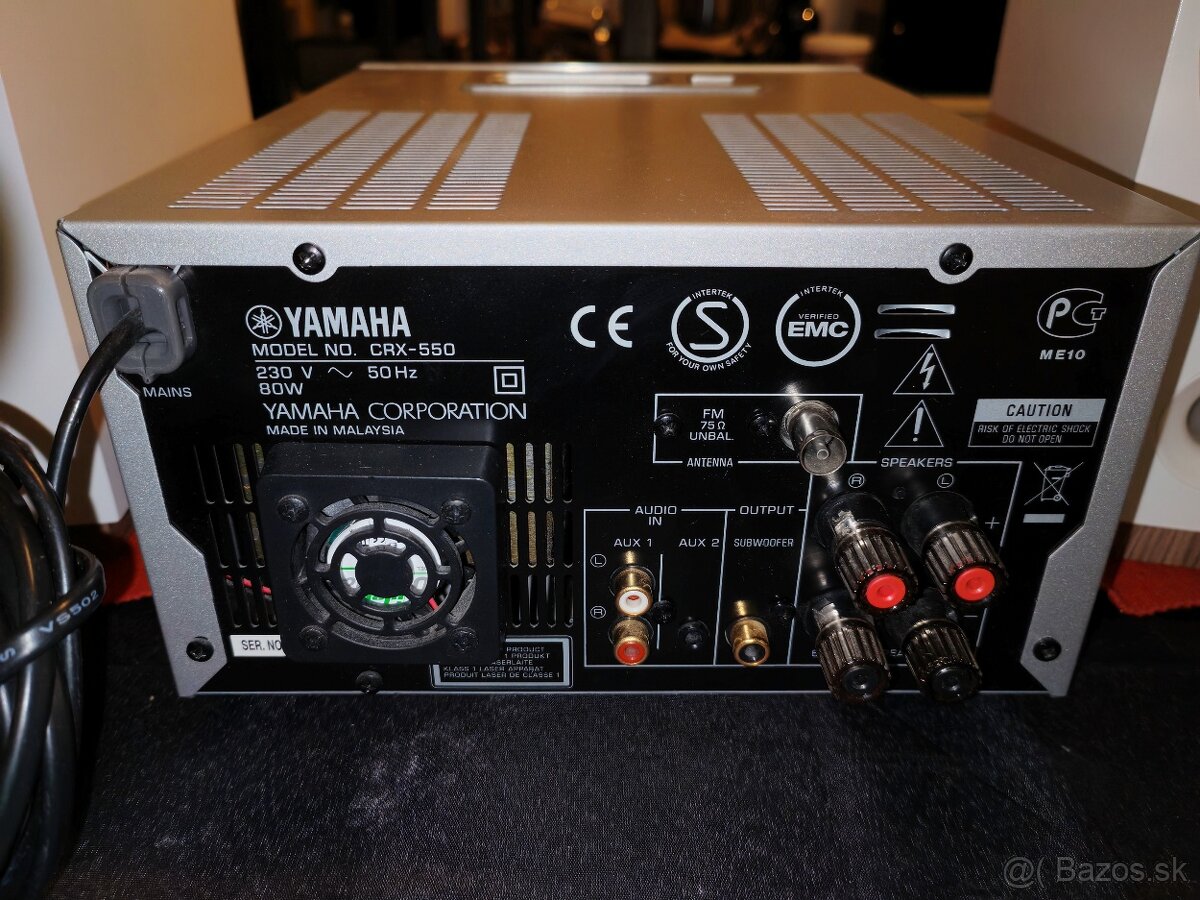 Yamaha CRX-550 Zosilňovač - 4