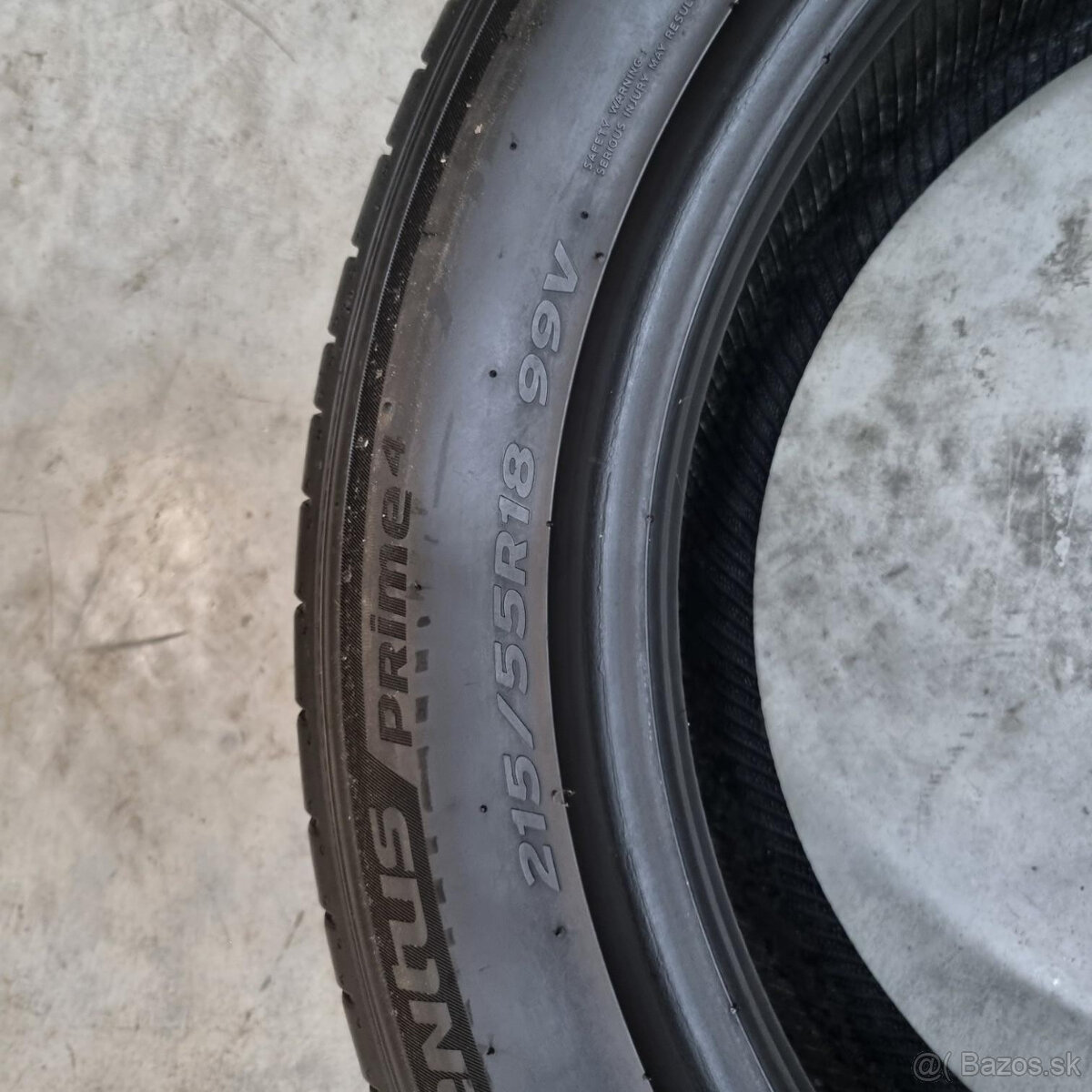 Letné pneumatiky 215/55 R18 HANKOOK - 4