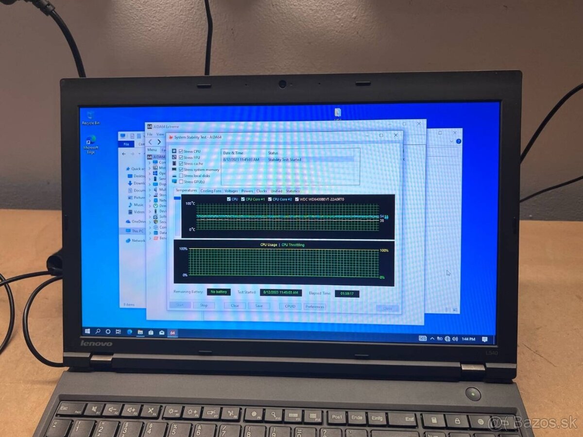 Predám funkčnú matičnú dosku do notebooku LENOVO L540 - 4