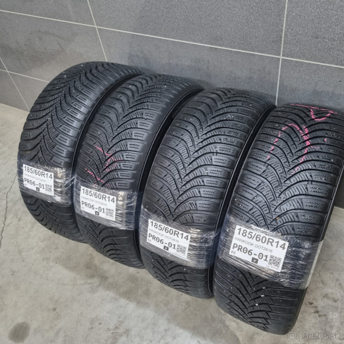 Zimné pneumatiky 185/60 R14 HANKOOK - 4