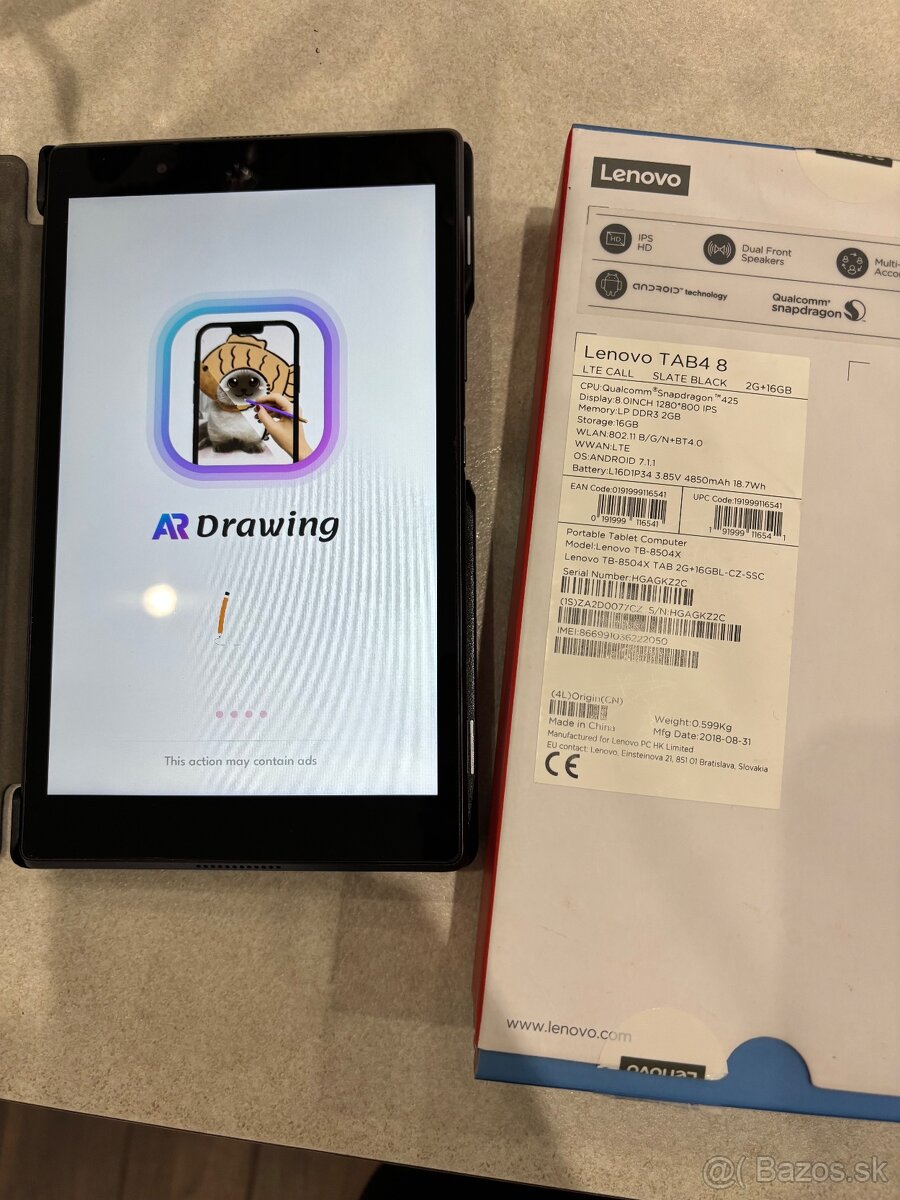 Samsung Galaxy Tab 3 a Lenovo TAB 4 - 4