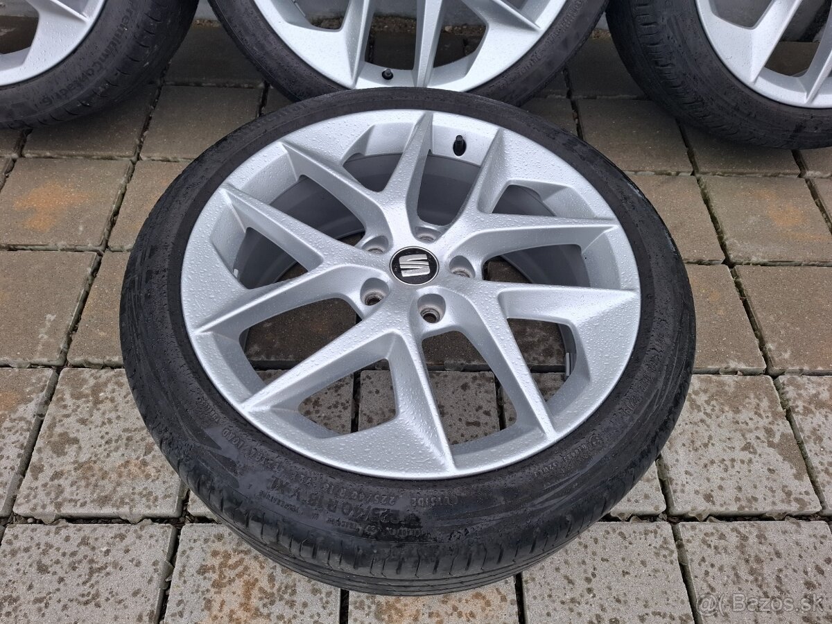 Alu disky 5x112 R18 + 225/40 R18 letné pneumatiky - 4