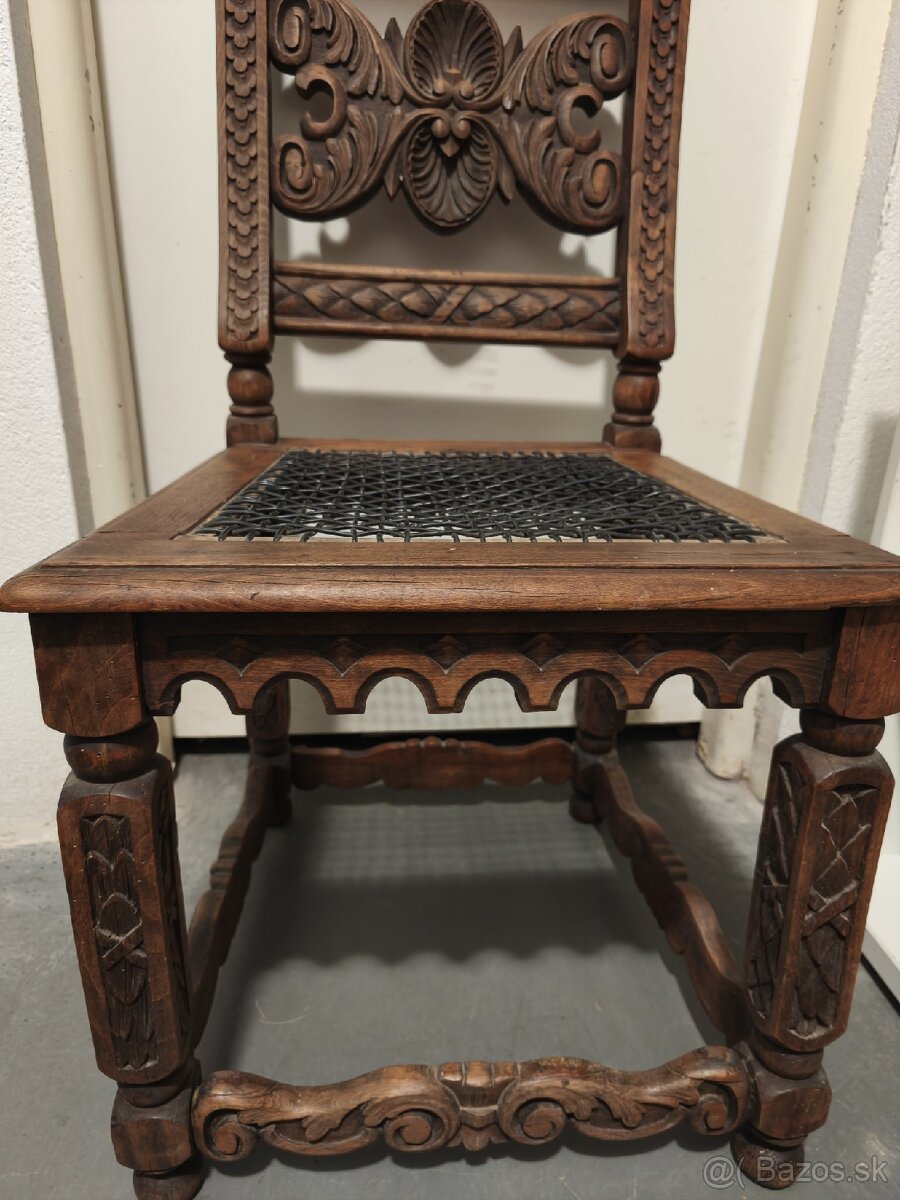 Predam starozitnu stolicku z masivu - 4