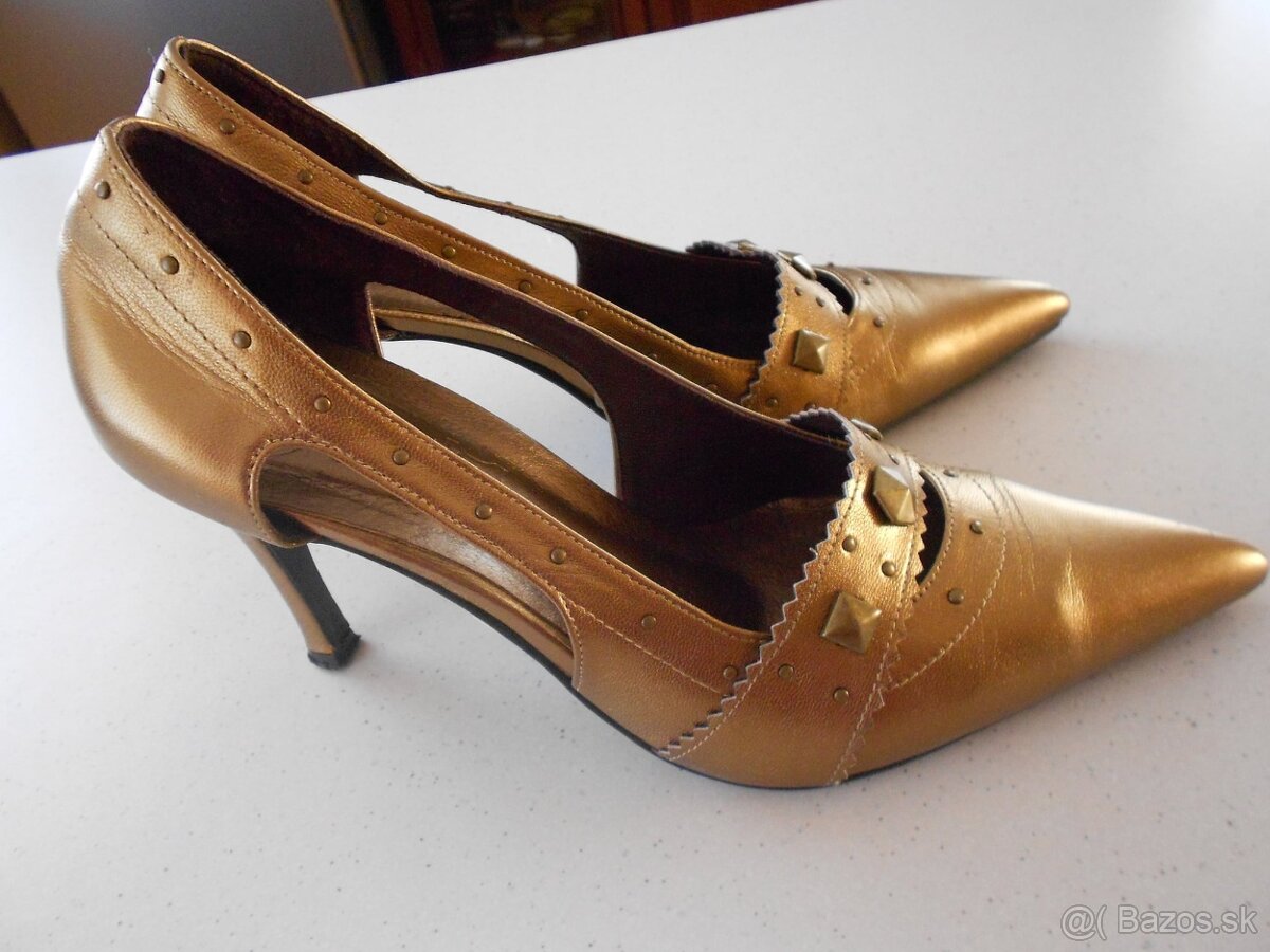 Kožené lodičky - 4