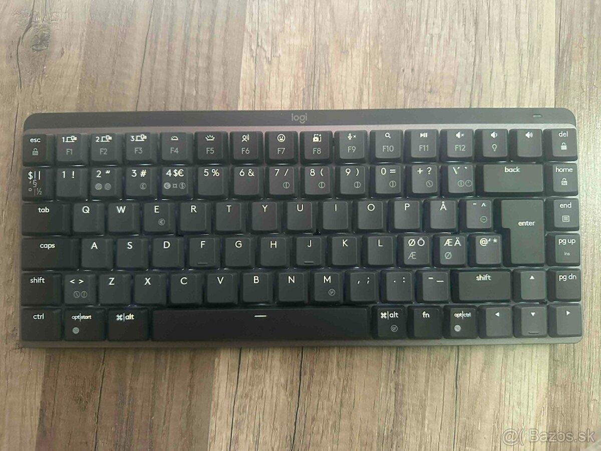 mechanická klávesnica Logitech MX Mini Mechanical Graphite - 4