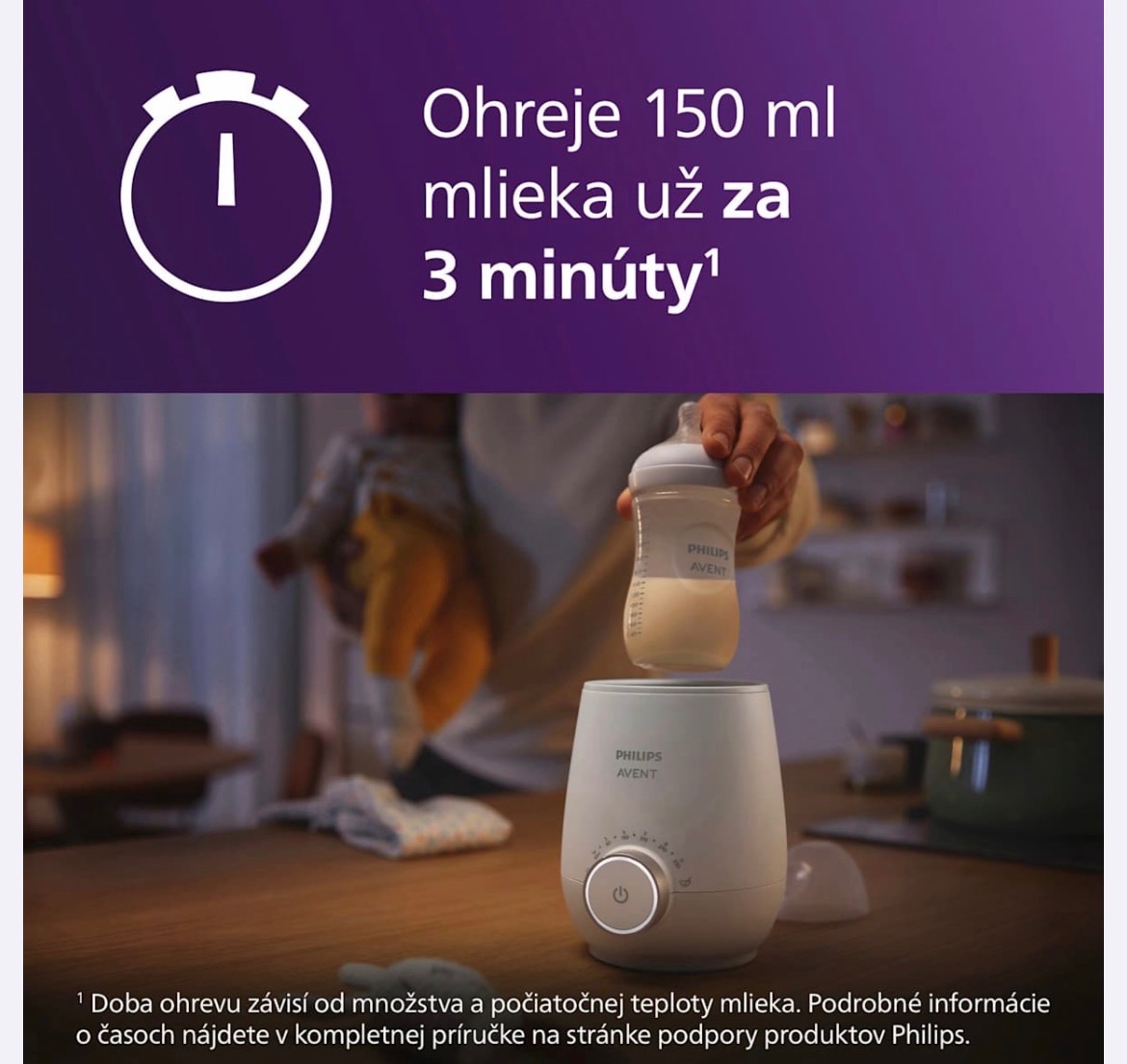 Ohrievač fliaš Philips Avent - 4