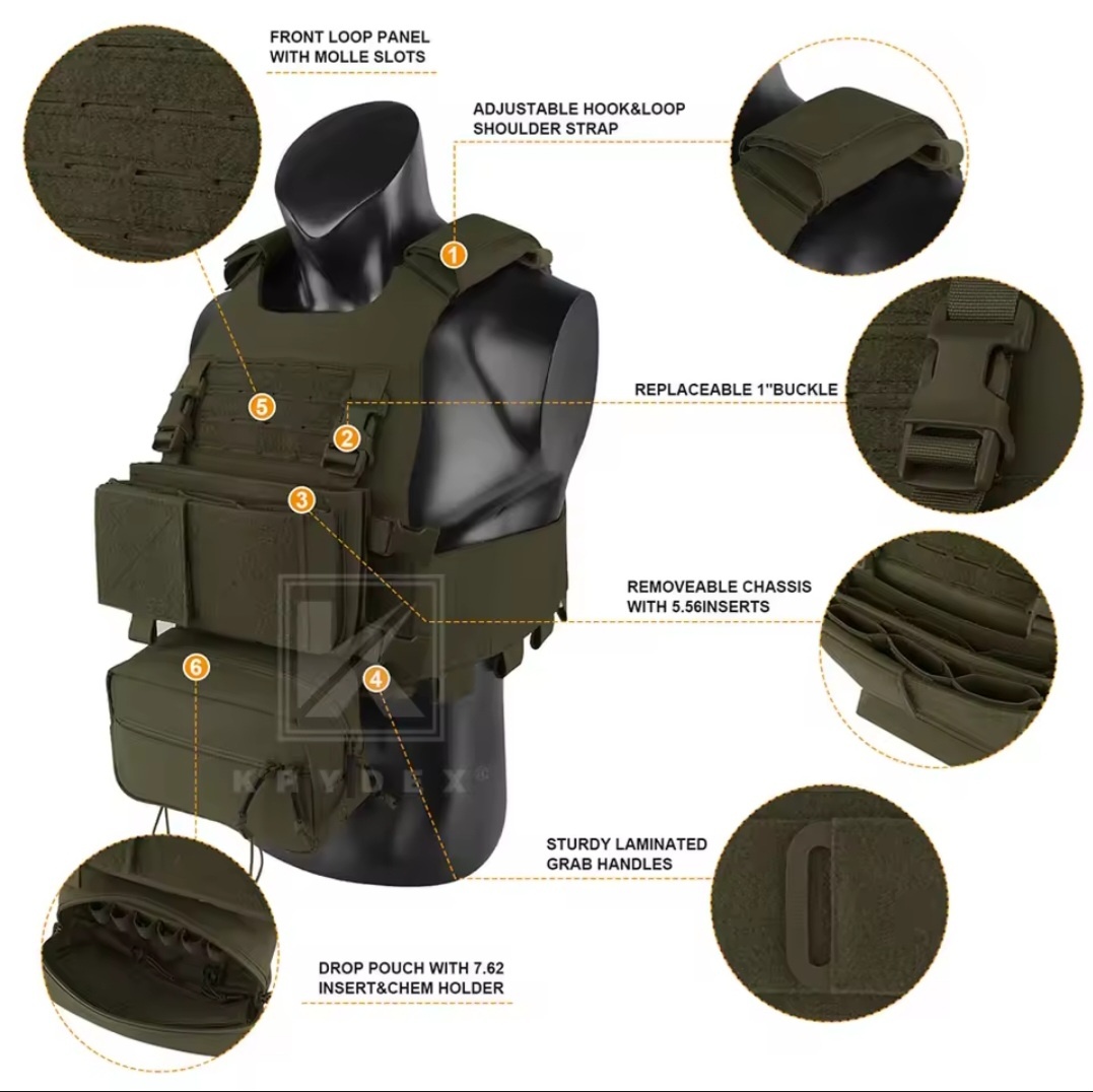 Airsoft Plate carrier Vesta - 4