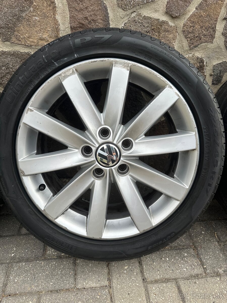 VW disky R17 - pneu zdarma - 4