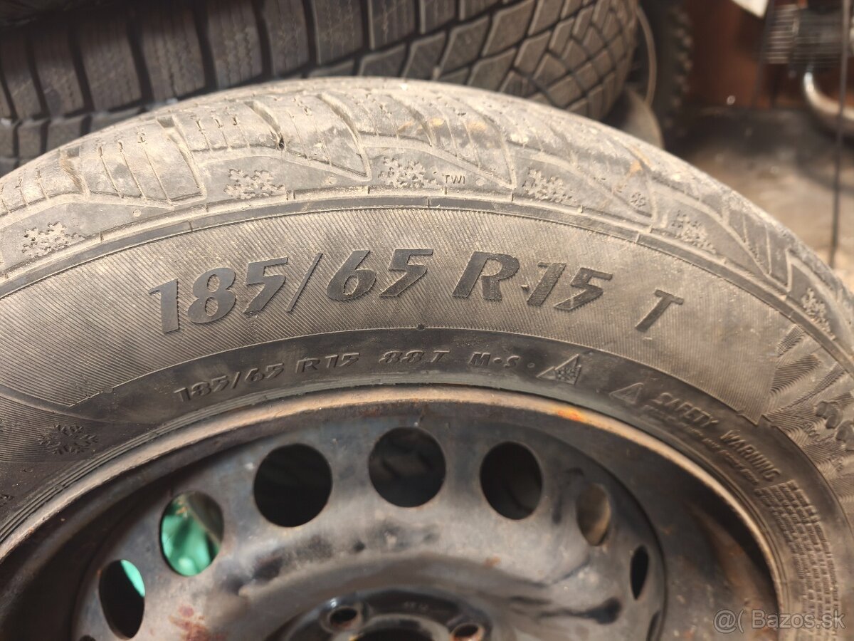 Predám kompletne kolesá Renault 4x100 - 4