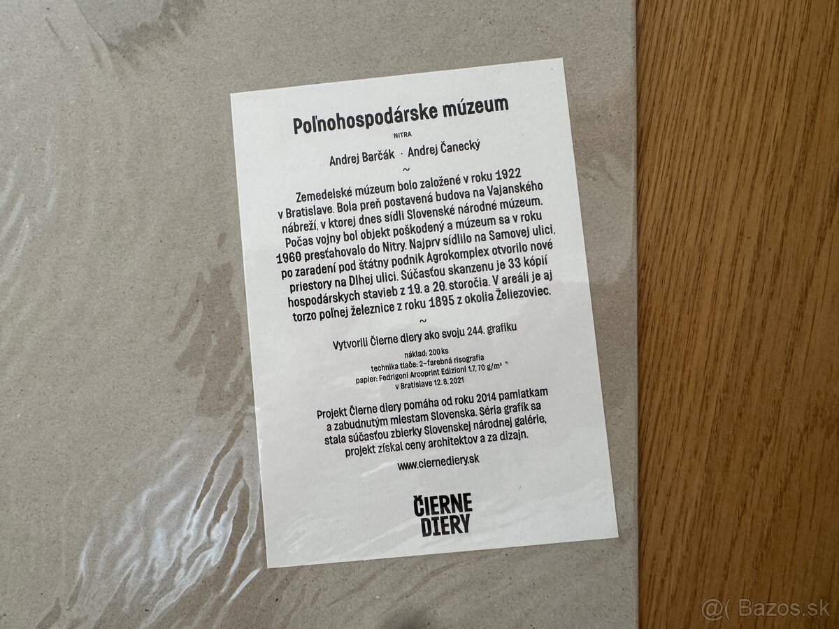 Čierne diery obrazové printy - 4