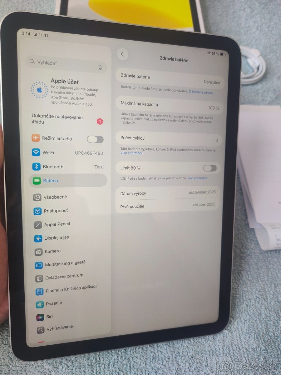 Apple iPad (A16) Wi-Fi 128GB 2025 Silver - 4