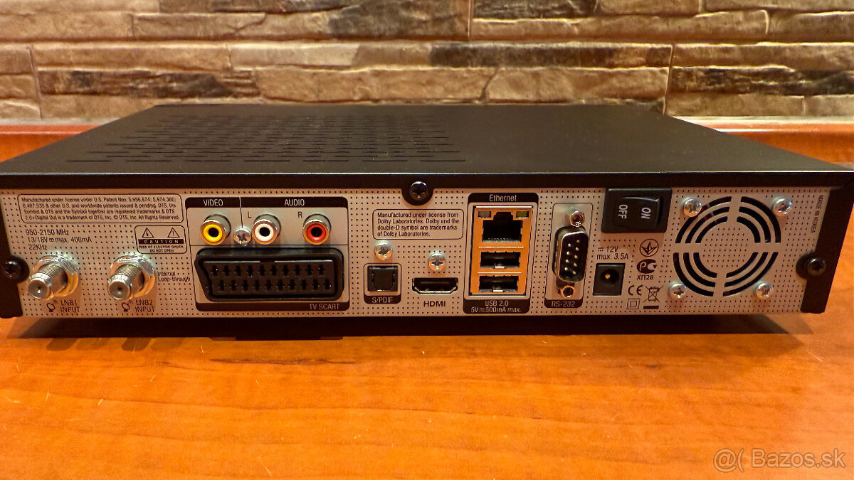 Predam dvojtunerovy satelitny Setop box VUPlus Solo2 - 4