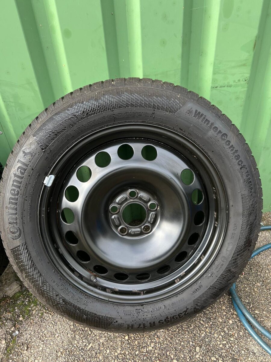 Sada Ford S Max r17 , 5x108,plechové disky - 4