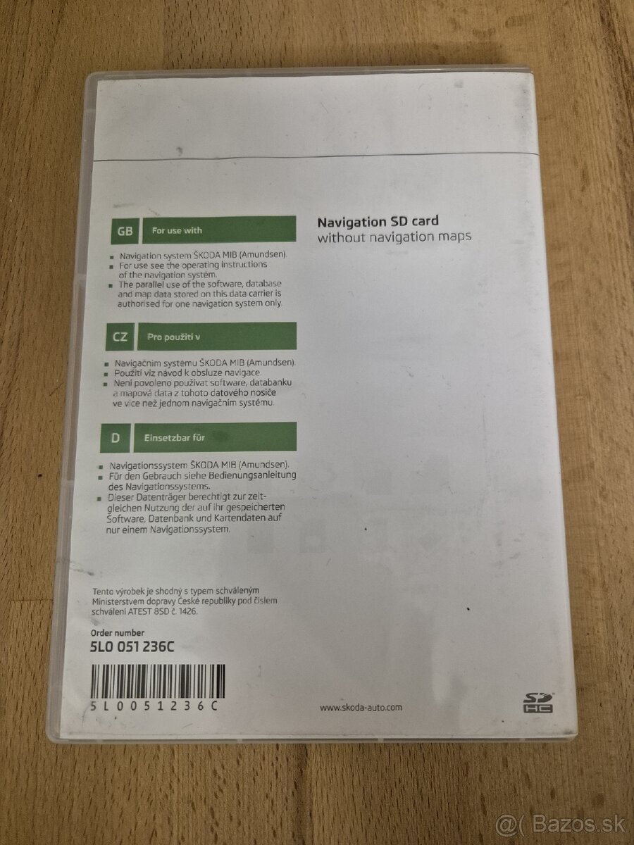 SKODA AMUNDSEN MIB2 SD KARTA - 4