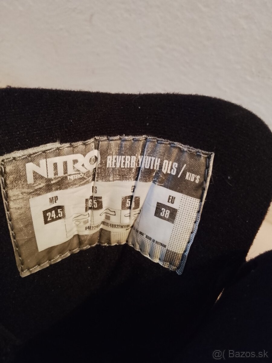 detske snowboard topanky NITRO a FIREFLY 37 / 38 - 4