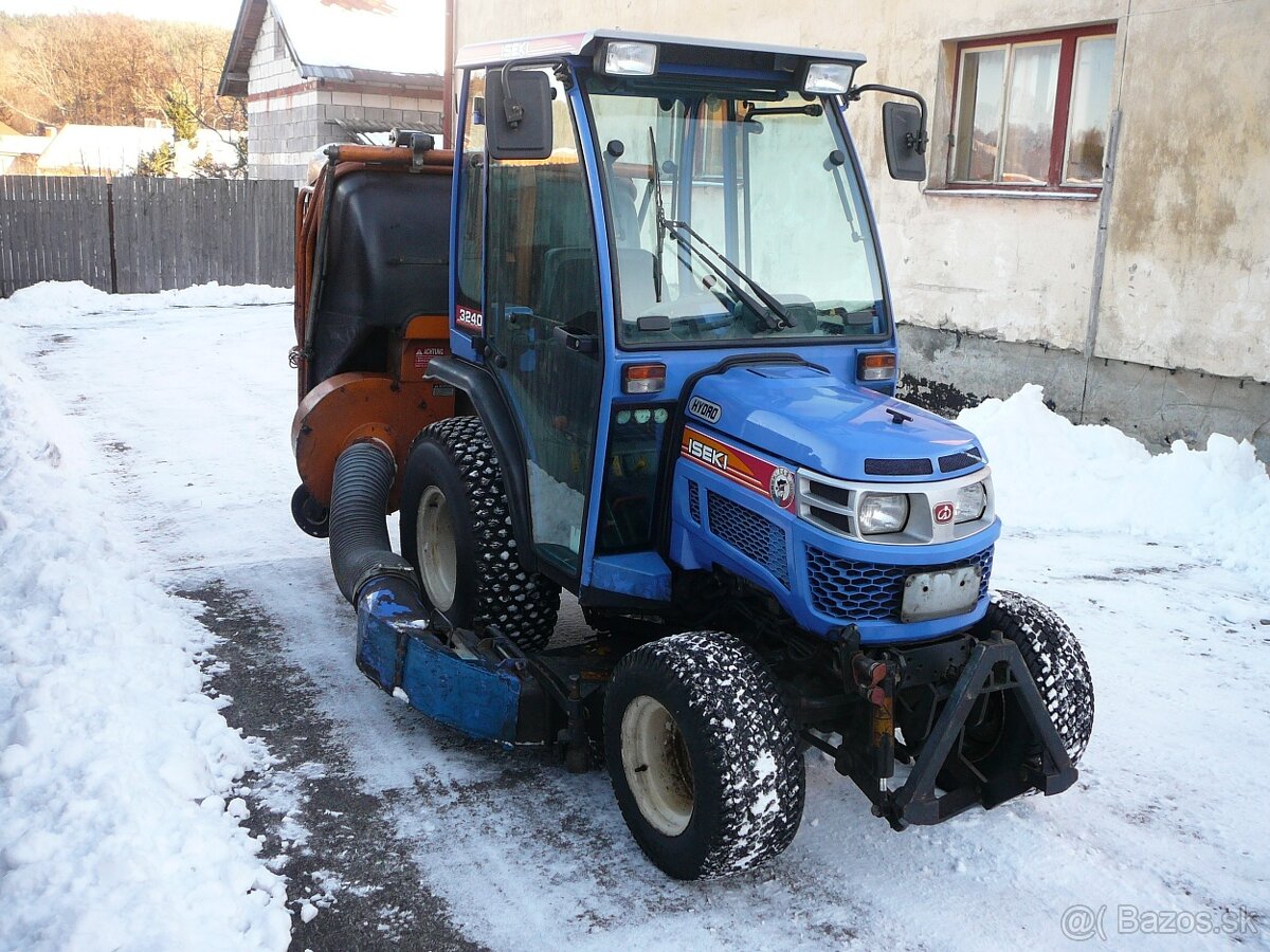 Malotraktor ISEKI 3240 se sekačkou - 4