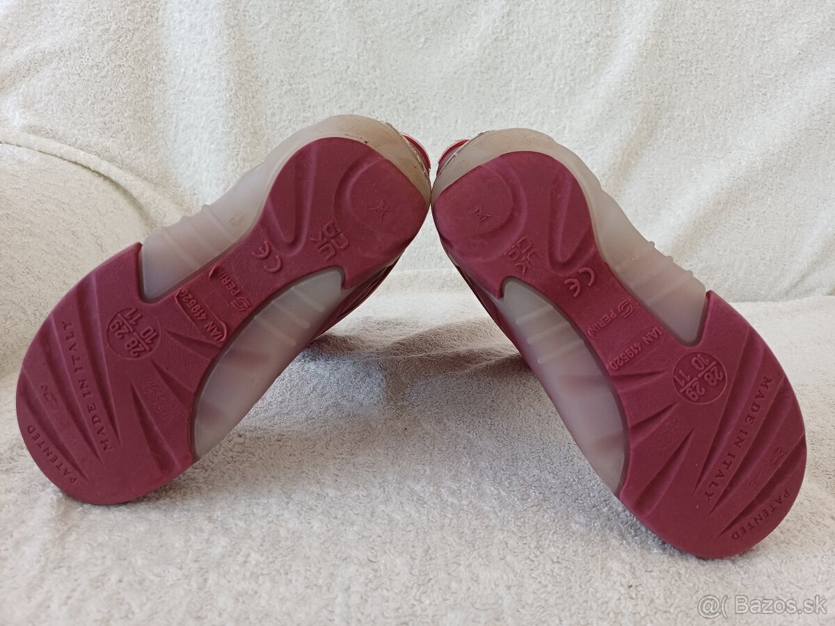 Dievčenské svietiace gumáky veľ. 28/29 - 4