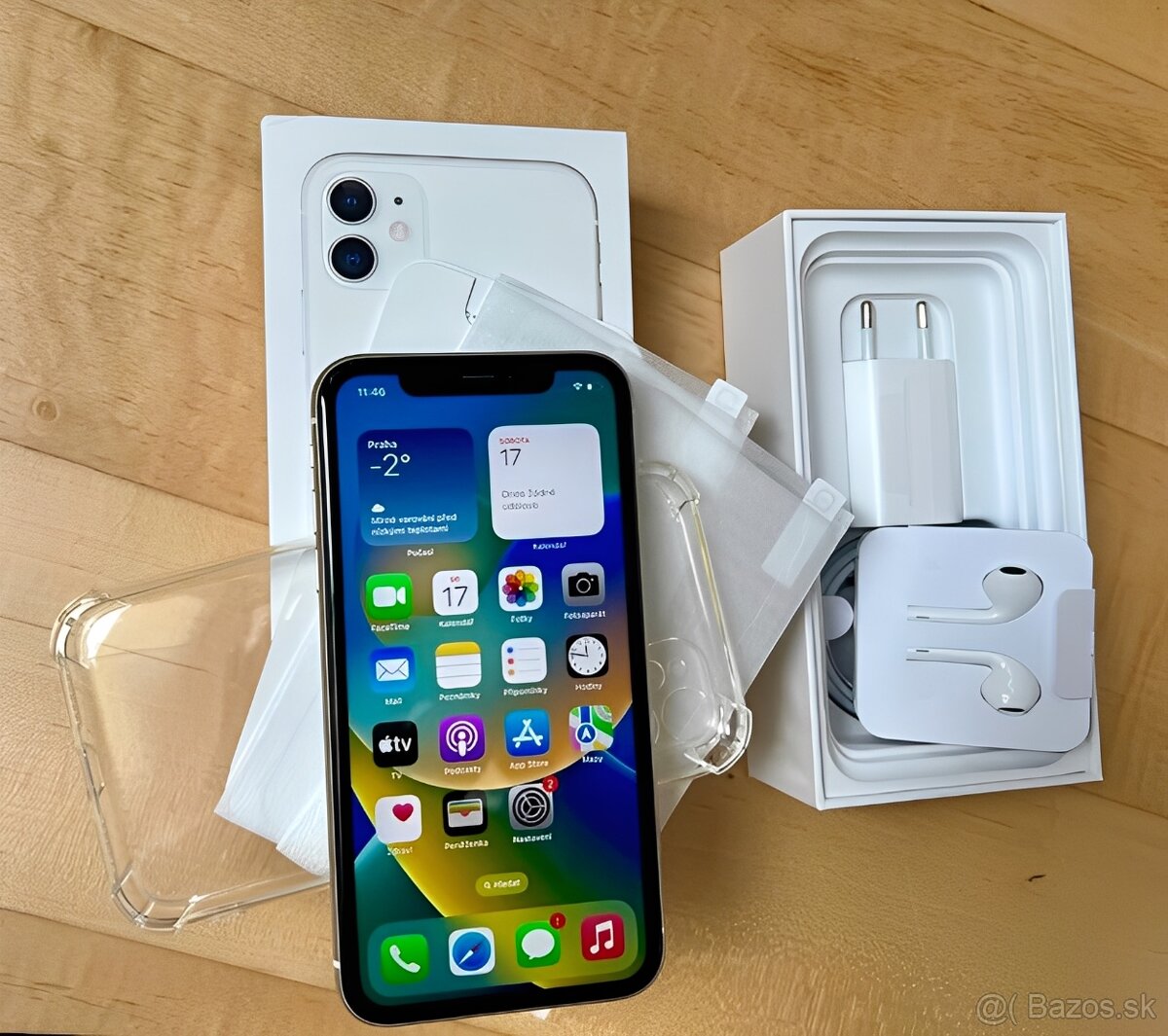 iPhone 11 White BATERIE 100% TOP - 4