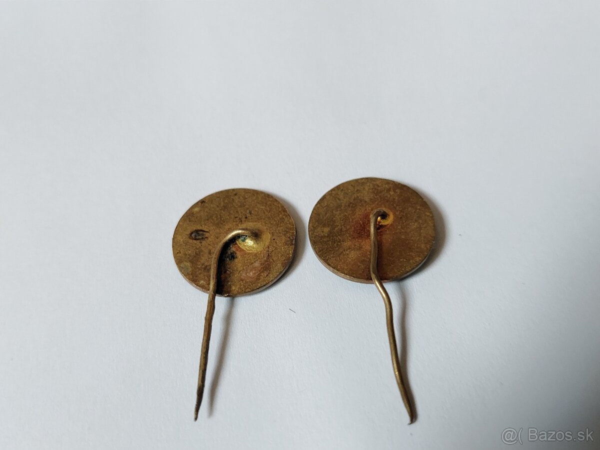 Predám 2x kovové zberateľské odznaky - 4