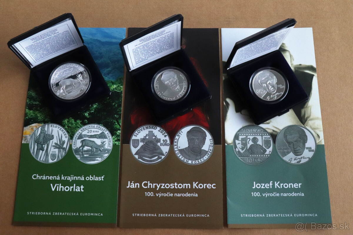 PREDAJ - PROOF zberateľské euro mince - 4