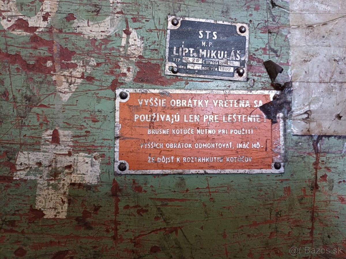 Bruska dvoukotoučová BL 25 - 4