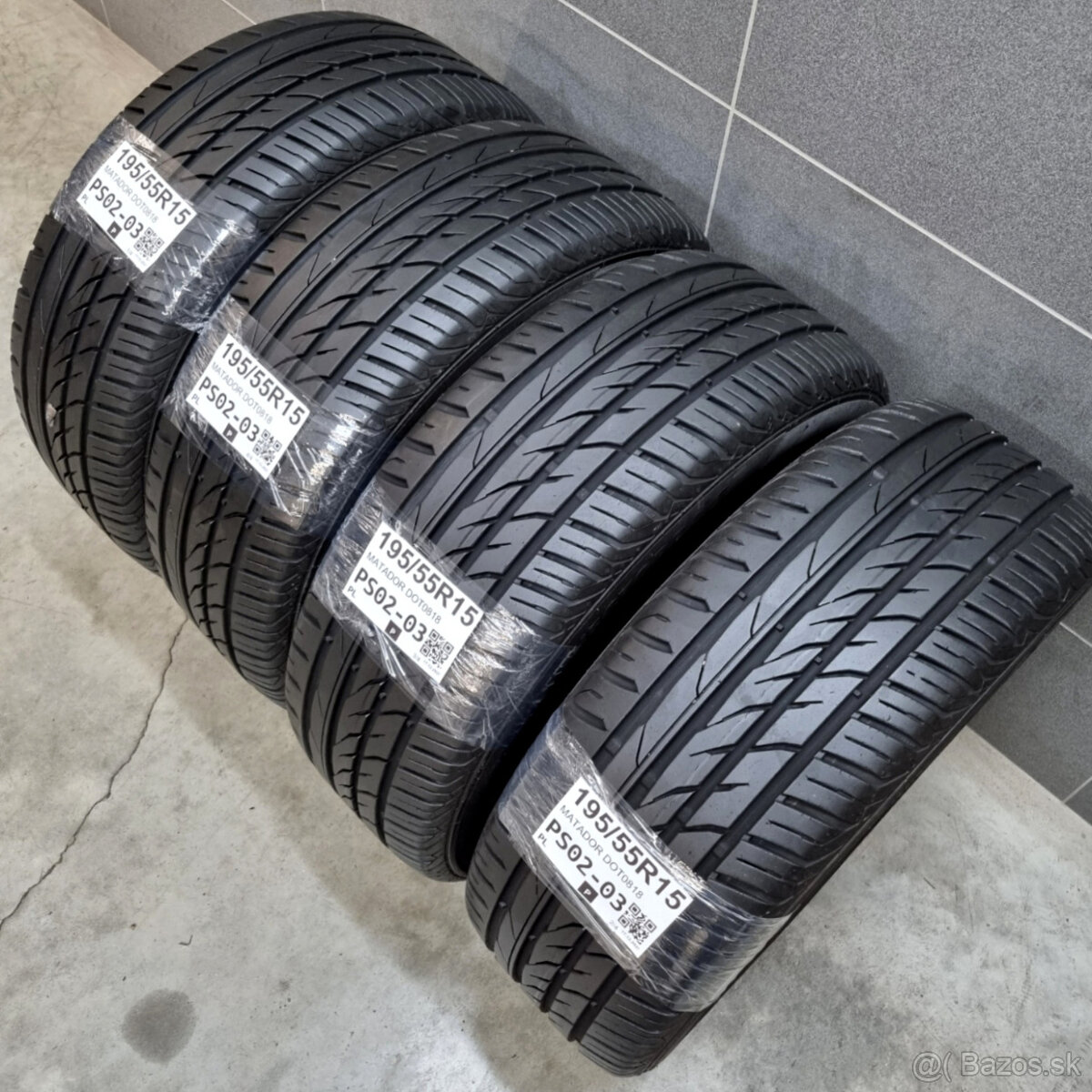 Letné pneumatiky 195/55 R15 MATADOR - 4