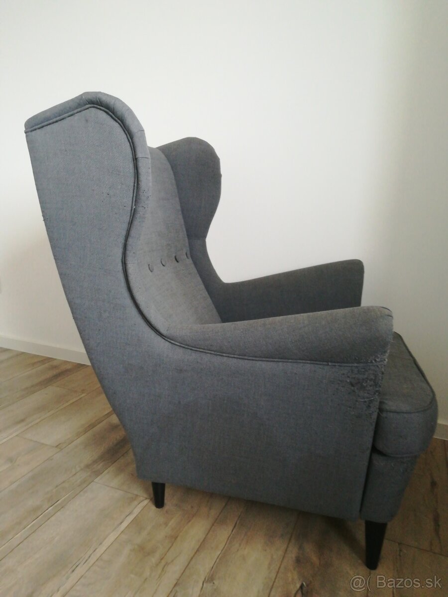 Kreslo ušiak Ikea - 4