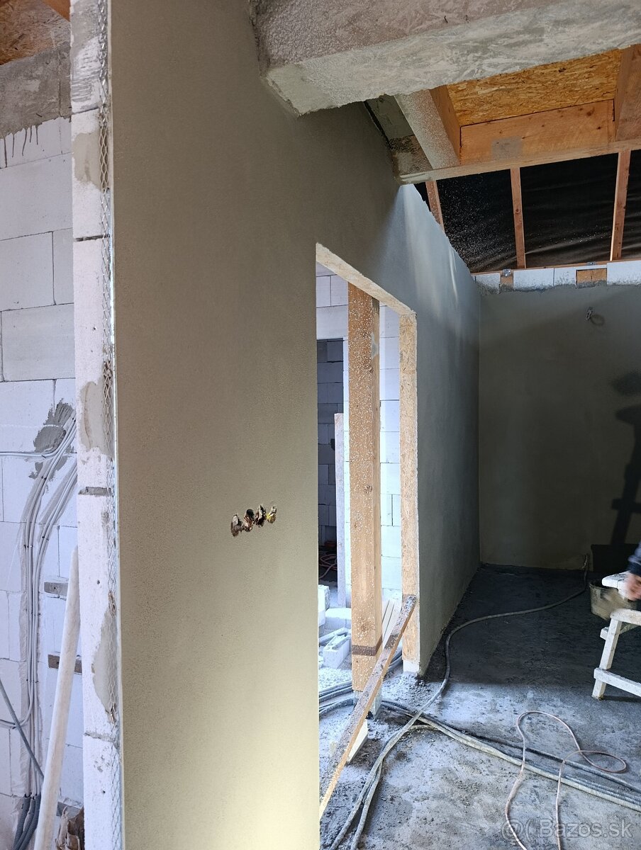 Strojové omietky - 4