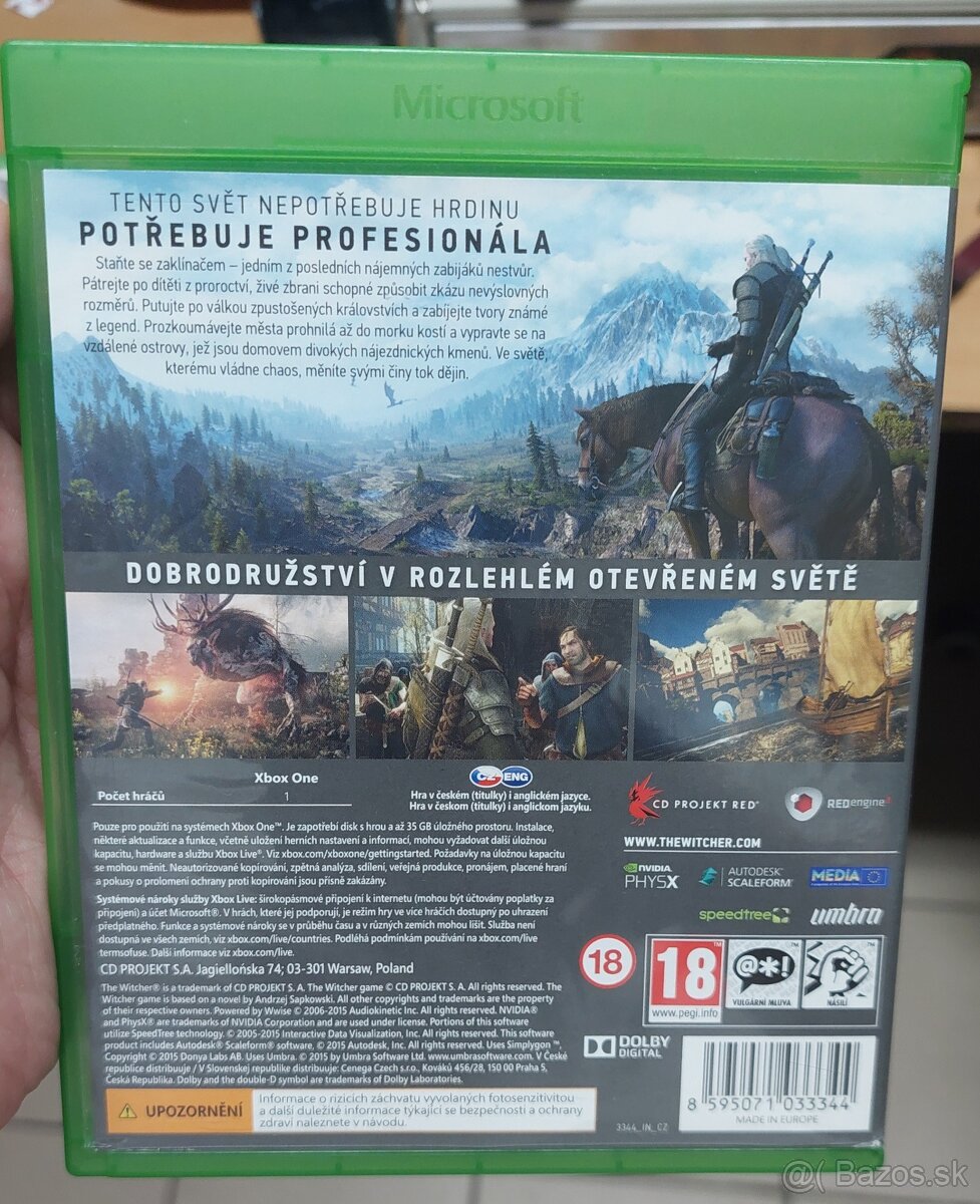 Zaklínač 3: Divoký hon XBOX ONE - 4
