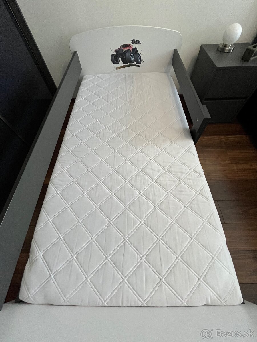 Detská posteľ MONSTER TRUCK 160x80 cm - 4