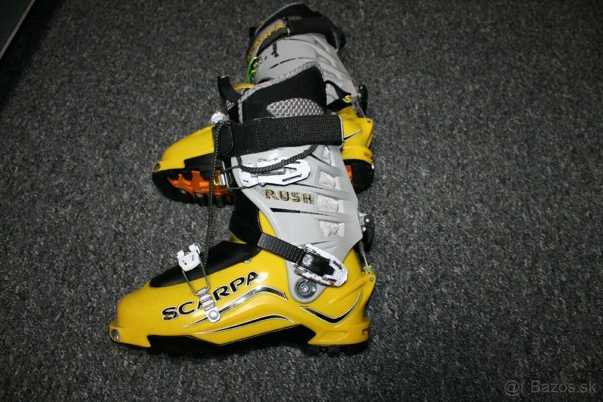 skialpve topanky , lyžiarky Scarpa , salomon - 4