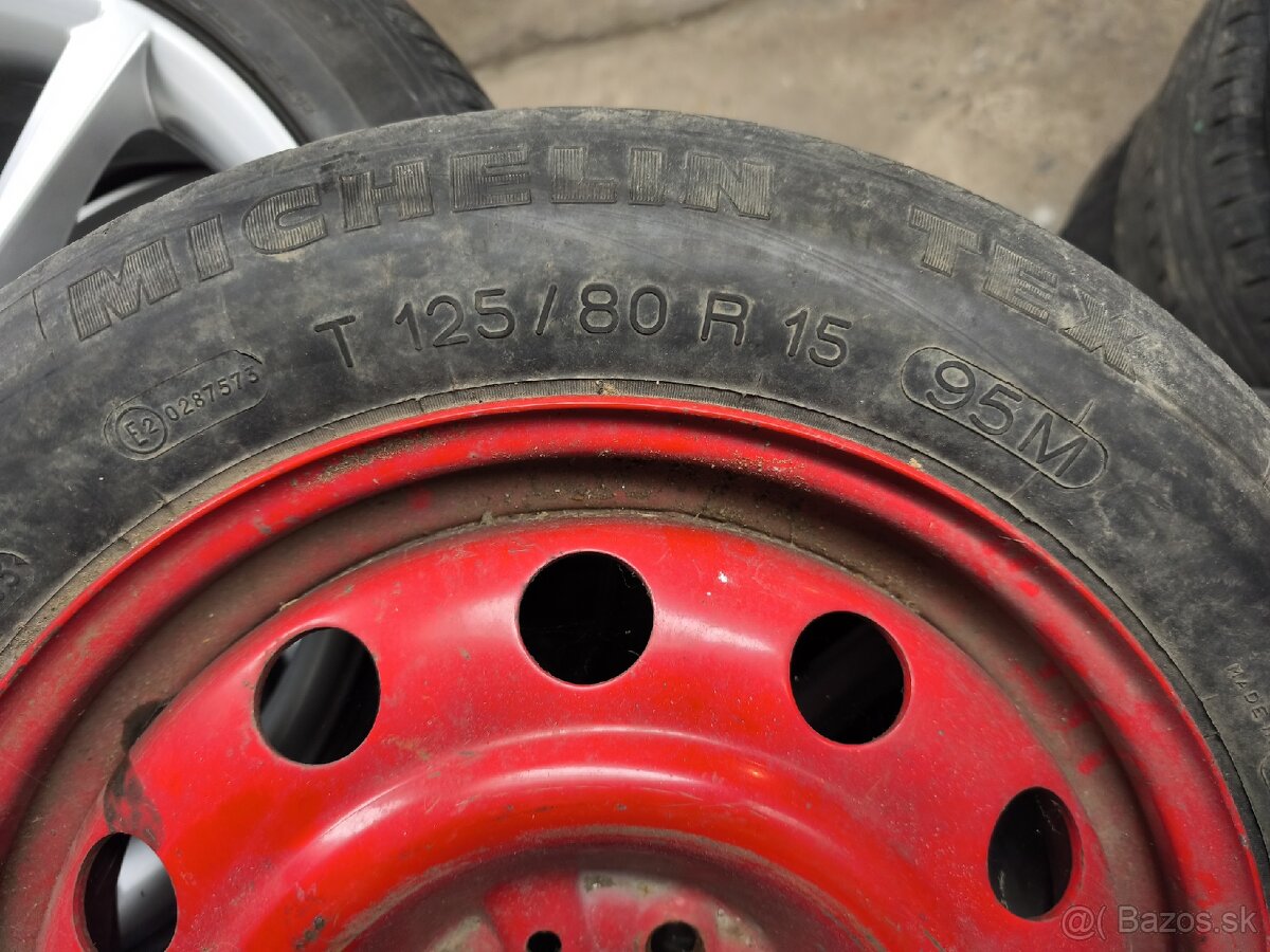 Predám dojazdove koleso 4x98r15 - 4