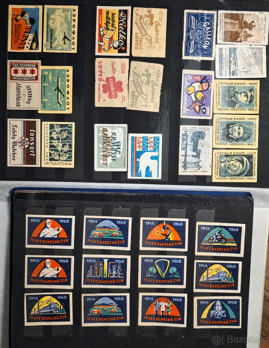 Predám zápalkové krabičky, nálepky - 4