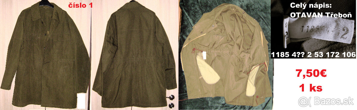 Predám uniformy a časti uniforiem - 4