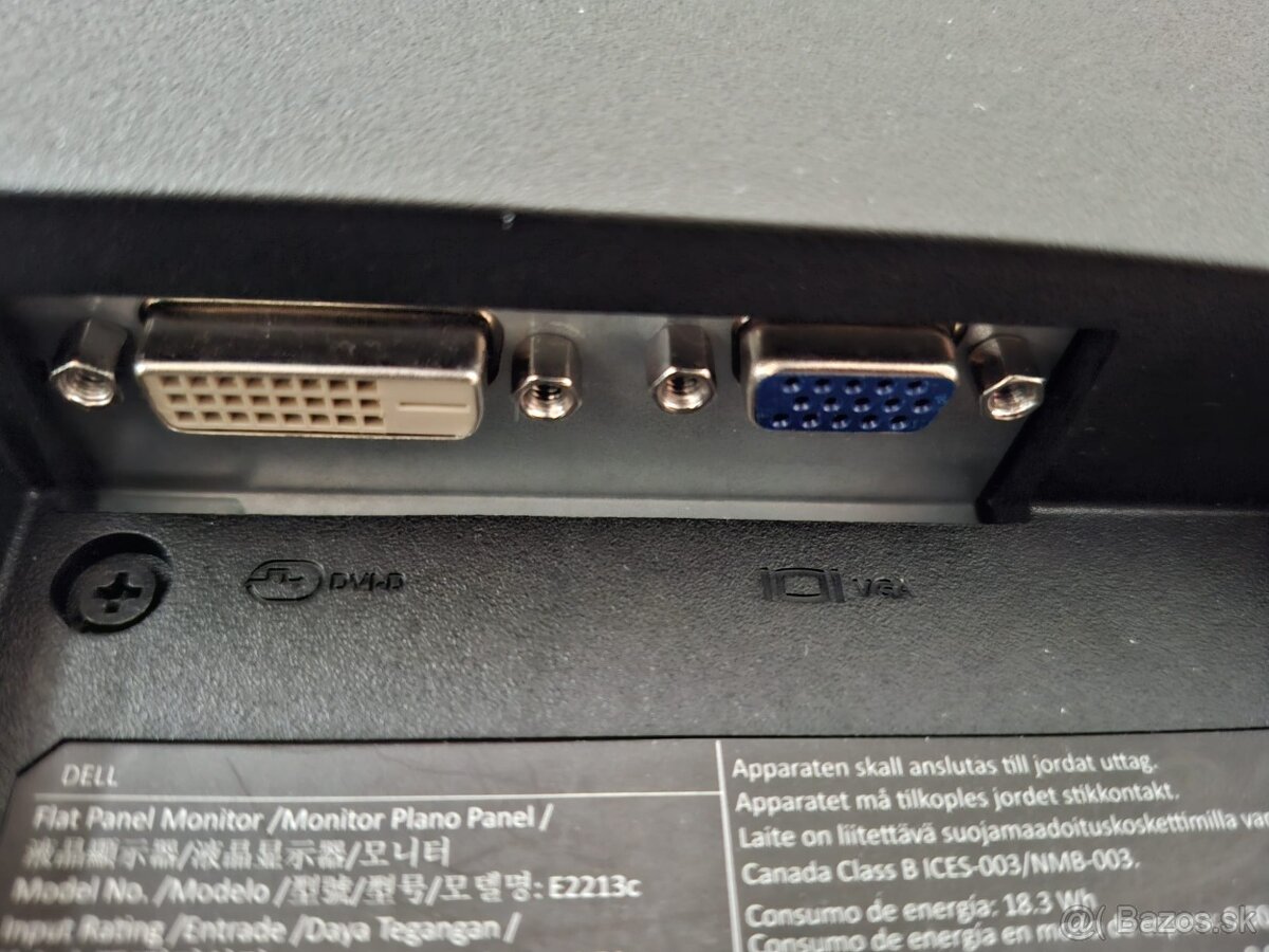 Dell monitor E 2213c - 4