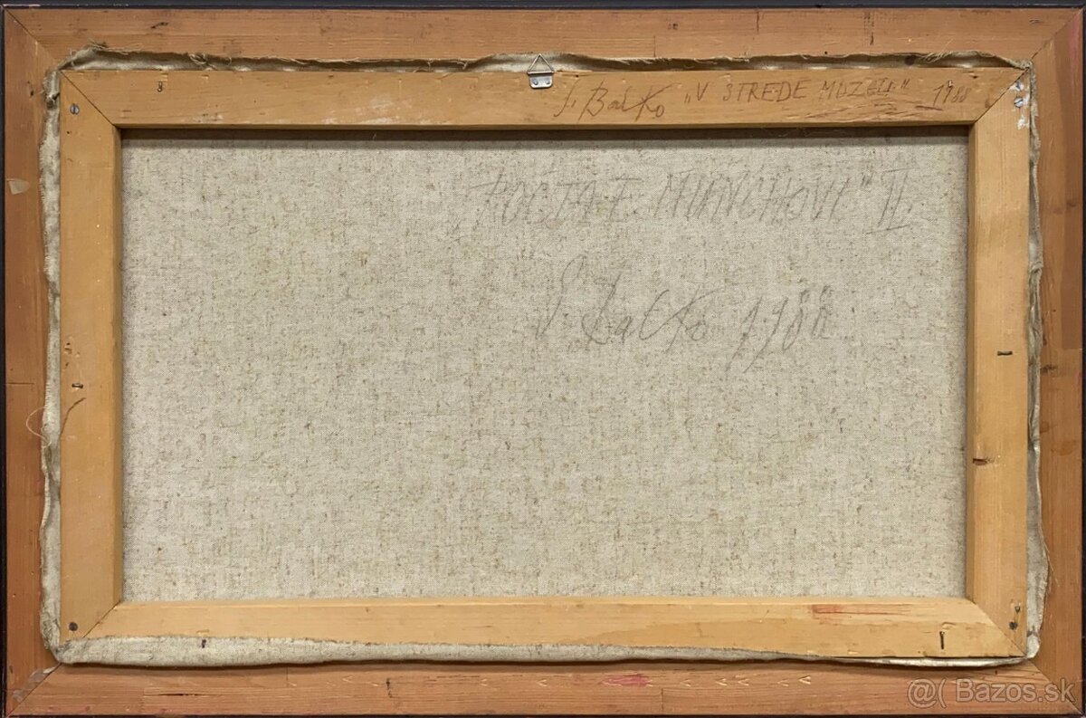 Stanislav Balko - V strede mozgu - obraz olej - 4