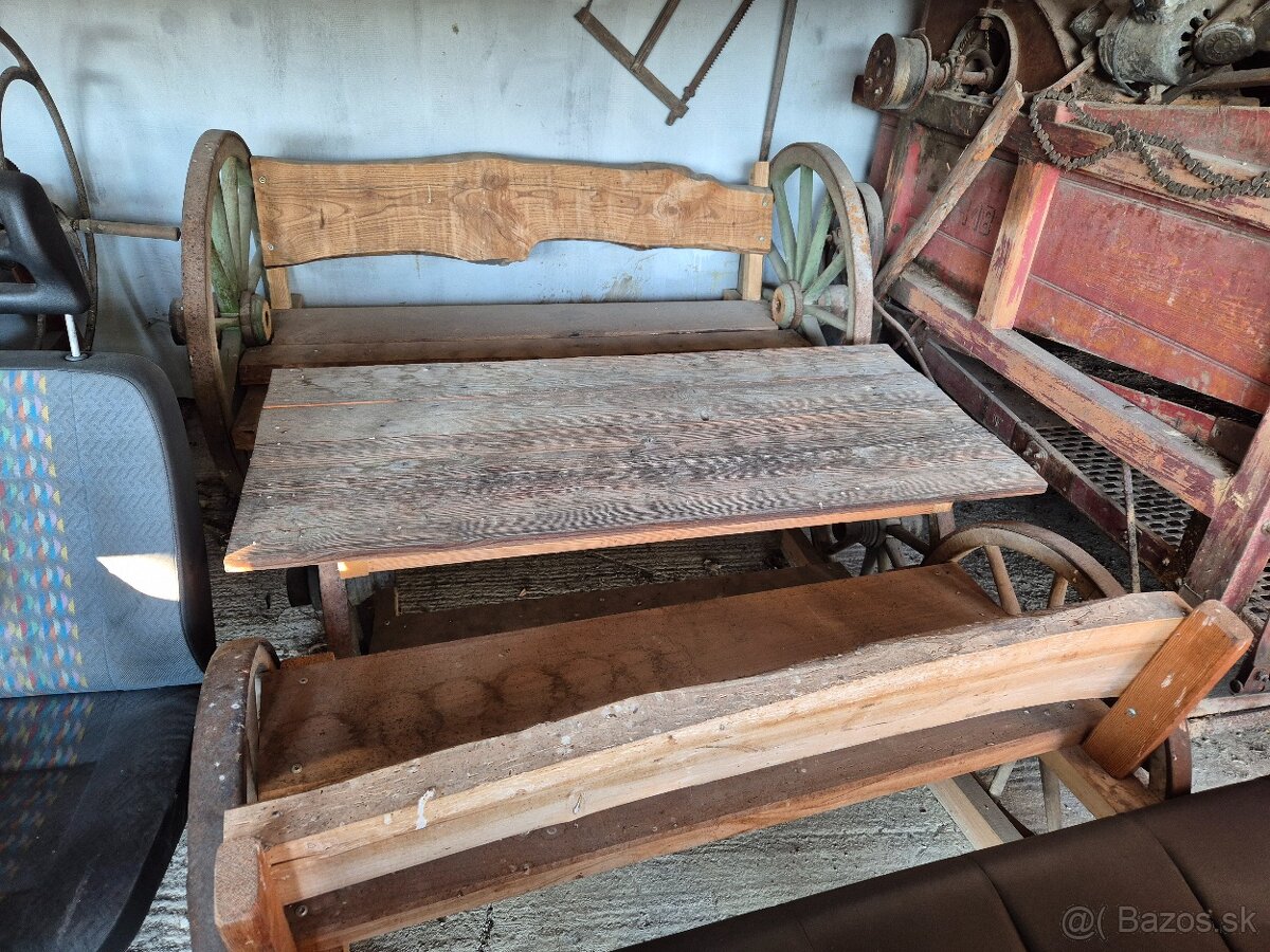 Záhradné lavice - 4